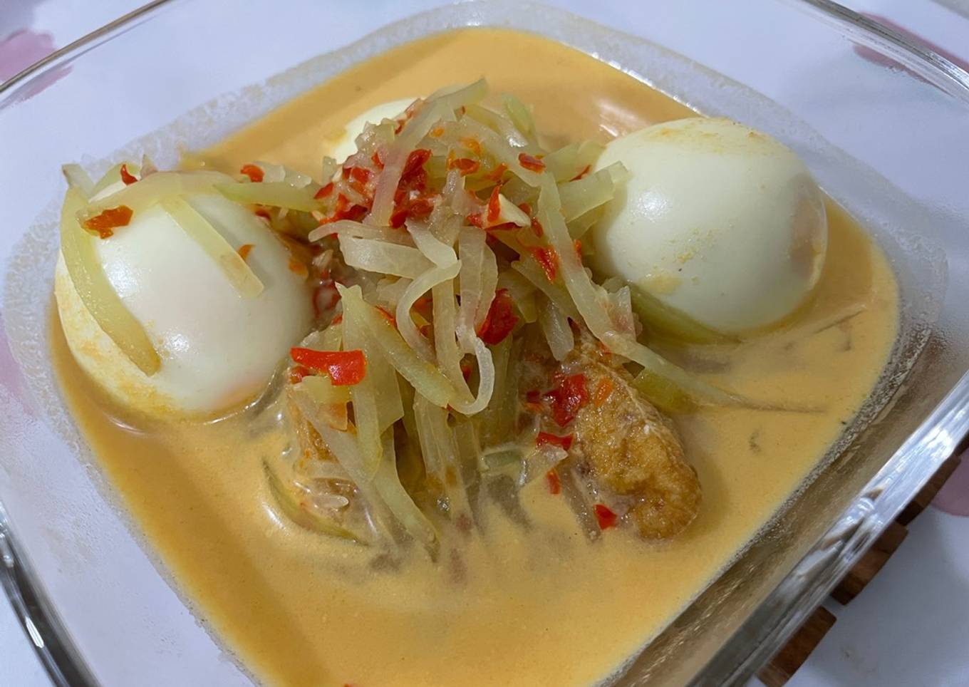 Sambal Goreng Labu Siam