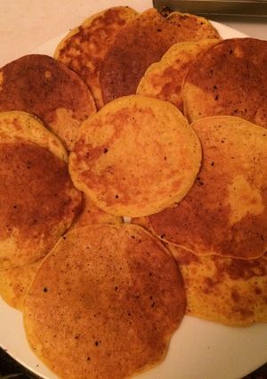Una foto de Cachapas con maíz en lata 🌽