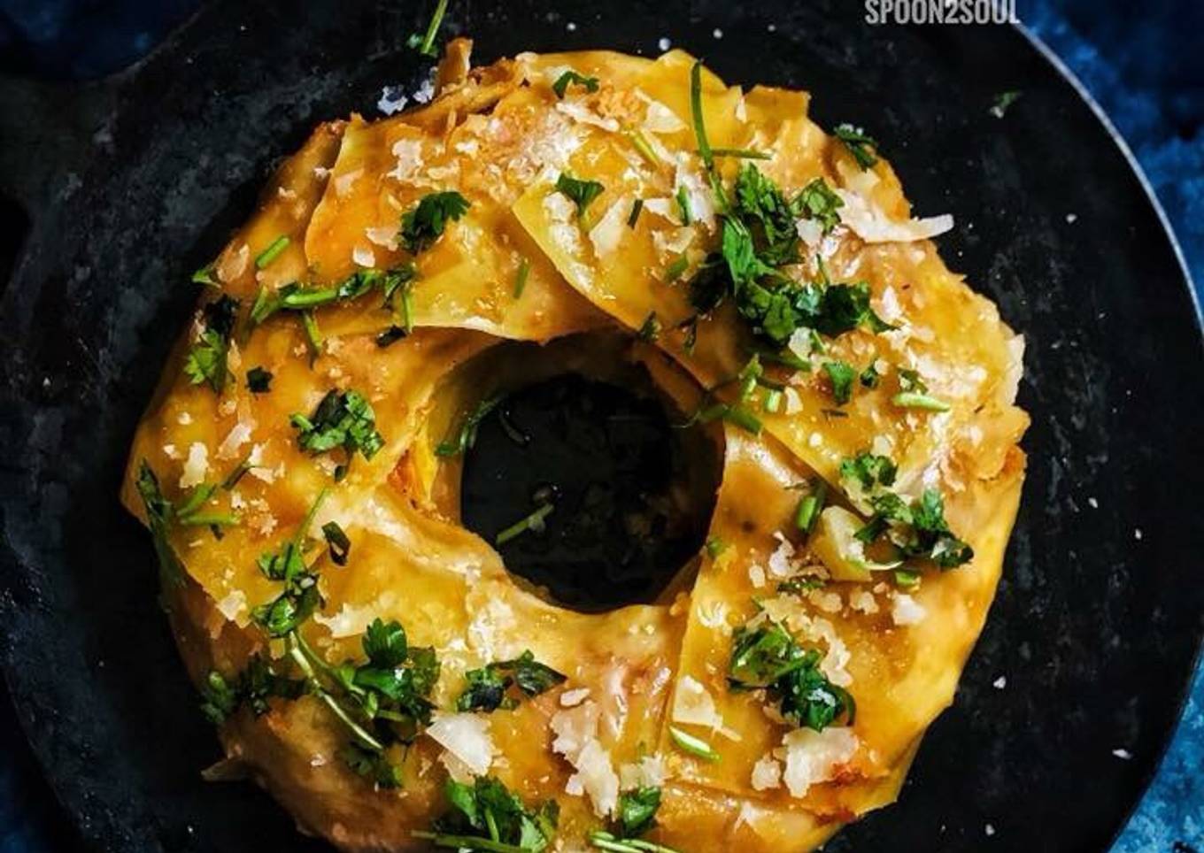 Lasagna Ring Cake