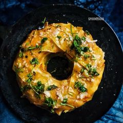 Lasagna Ring Cake A picture of Lasagna Ring Cake.