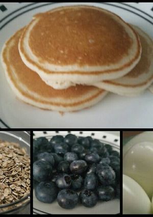 A picture of Five Ingredient Blender Pancakes.