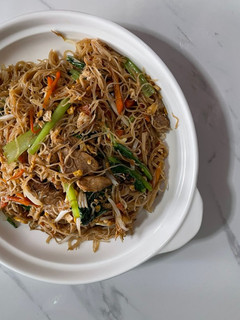 A picture of Fry bee hoon (Kids friendly and kids loving it).