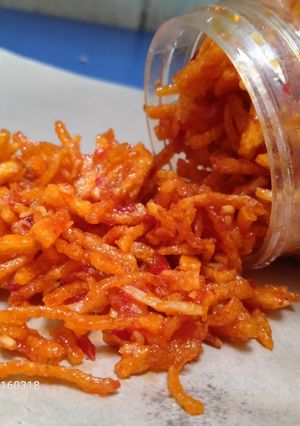 Foto resep Kering kentang Mustopa pedas (awet kriuuuuuk)