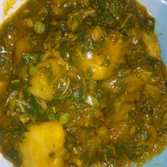 A picture of Porridge yam.