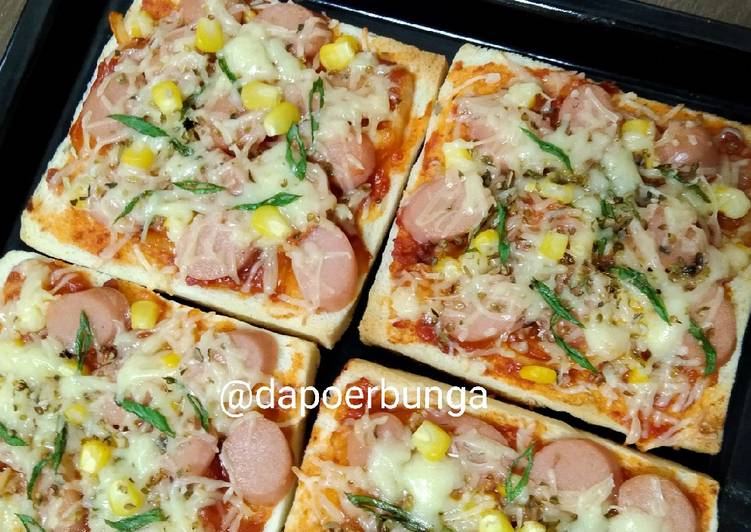 Resep Pizza Roti Tawar Anti Gagal