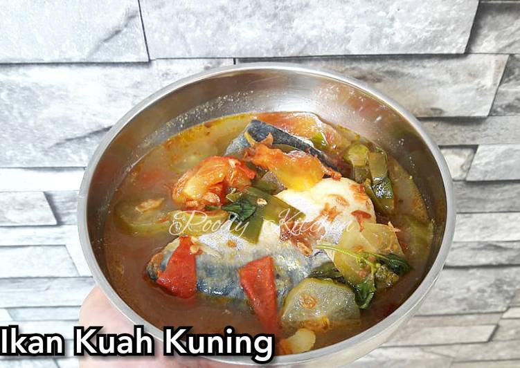 Tutorial memasak Ikan Kuah Kuning sedap