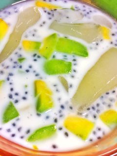 Foto resep Es Alpukat Selasih
