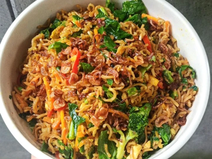 Cara Gampang Membuat Resep Mie Goreng Kampung ++ yang Lezat Anti Ribet, Lezat