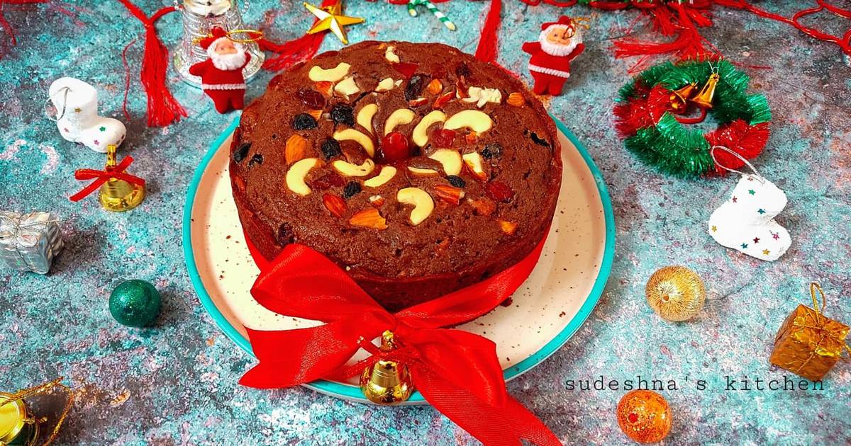 Christmas Plum Cake (Half Kg) - FARIDABAD GIFT SHOP