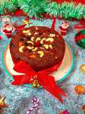 Traditional Plum Cake Using Rum