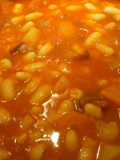 Una foto de Potaje de habichuelas