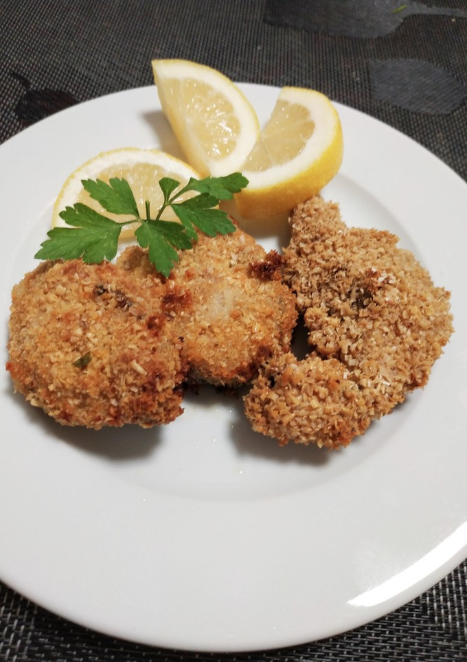 Una foto de Pescado al horno con rebozado especial