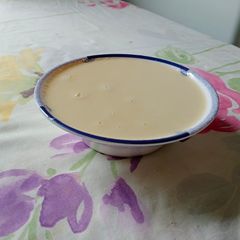 A picture of Homemade condensed milk.