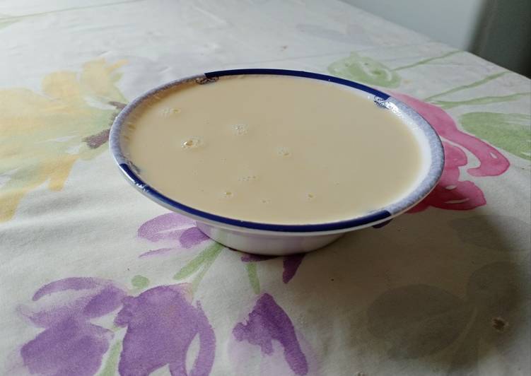 Homemade condensed milk