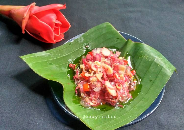 Sambal Bongkot/Kecombrang