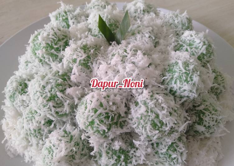 resep cara membuat Klepon Pandan Gula Merah