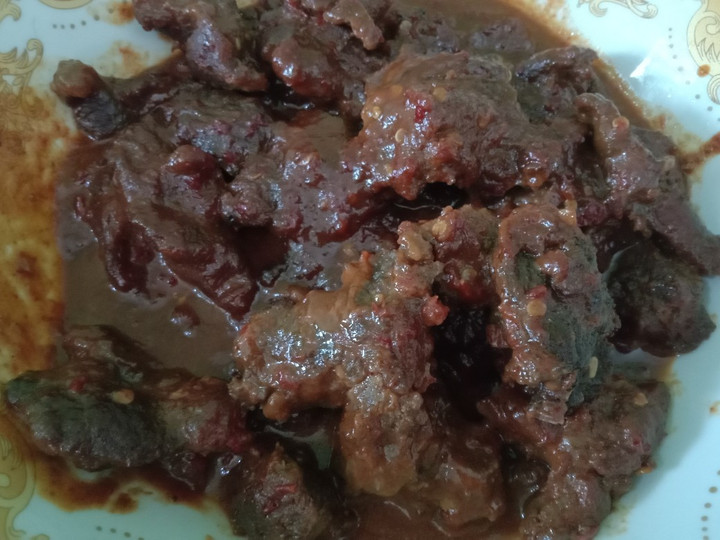 Resep Rendang daging ala ibu Anti Gagal