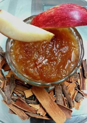 A picture of INSTANT APPLE CINNAMON JAM🍎🍎🍎 .