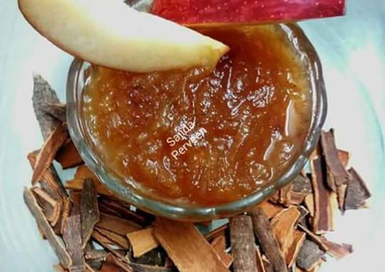 Steps to Prepare INSTANT APPLE CINNAMON JAM🍎🍎🍎  #ramadankitiyari in 10 Minutes for Beginners