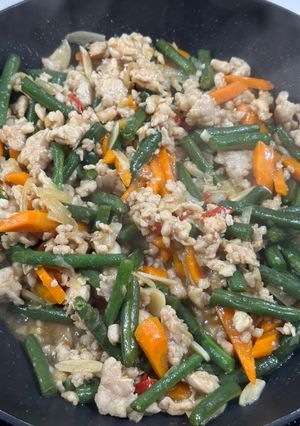 Foto resep Tumis Buncis, wortel, ayam cincang