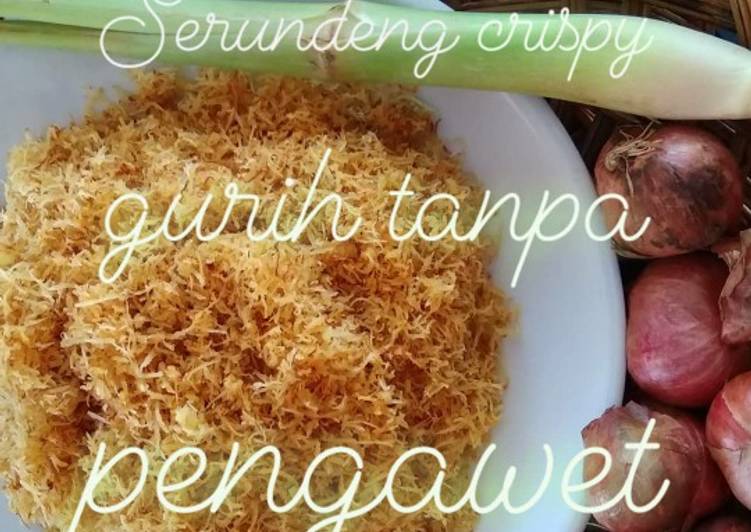 Serundeng kelapa crispy