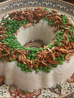 صورة لوصفة رز بالبازيلاء