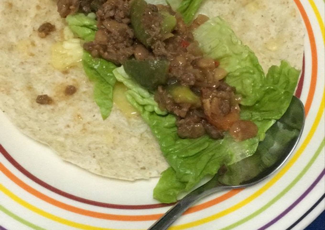 Spicy Minced Beef Crispy Wrap