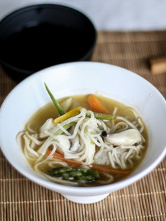 Una foto de Sopa china