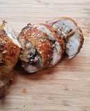 Muslos de pollo entero rellenos