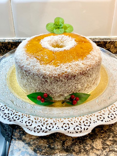 Una foto de Pastel esponjoso de leche condensada y coco