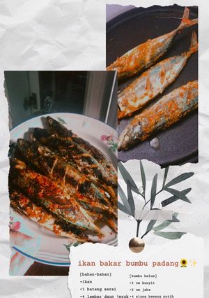 Foto resep Ikan bakar bumbu padang✨