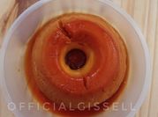 Una foto de flan con leche en polvo