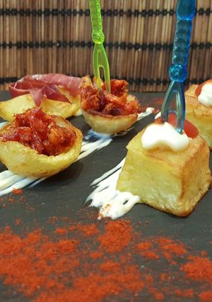 Una foto de Pinchos españoles