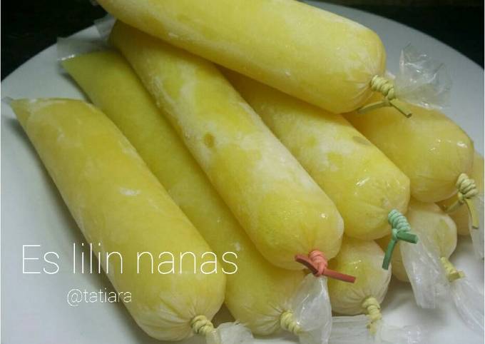 Resep Es Lilin NANAS oleh Tatiara - Cookpad