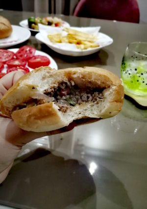 صورة لوصفة سندوتشات شاورما باللحمة المفرومة