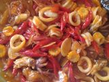 (11) Cumi asam pedas