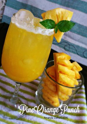 Foto resep PineOrange Punch