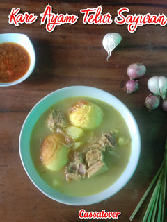 Foto resep Kare Ayam Telur Sayuran