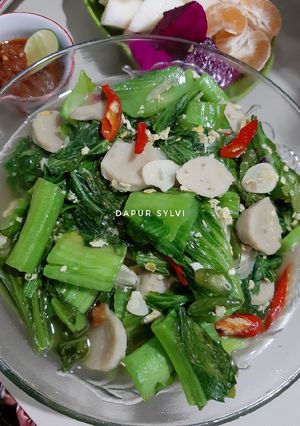Foto resep Tumis Sawi Bakso