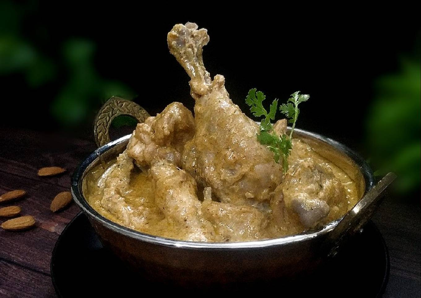 Almond Malai Murgh Curry