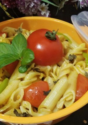 A picture of Pasta salad.