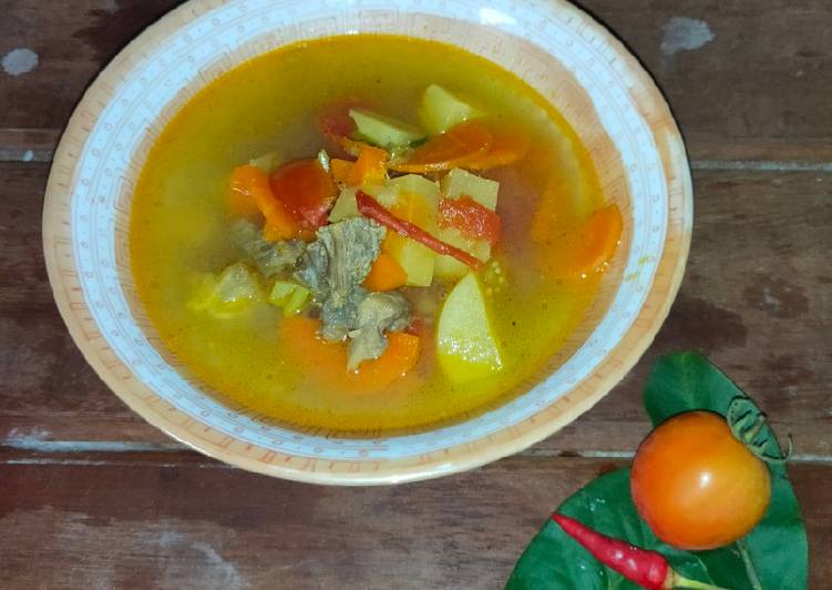 Resep 1️⃣2️⃣ Sop Daging Sapi yang Menggugah Selera