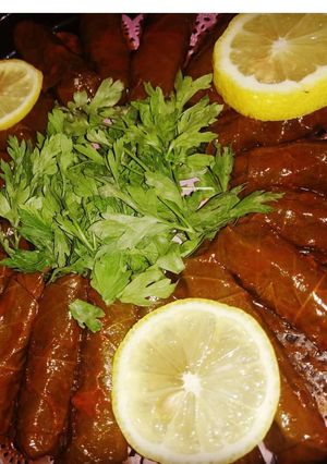 صورة لوصفة ورق عنب حامض