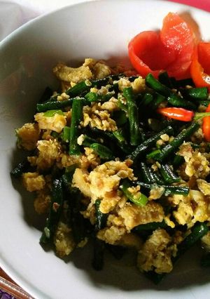 Foto resep Orak Arik babat telor kacang panjang