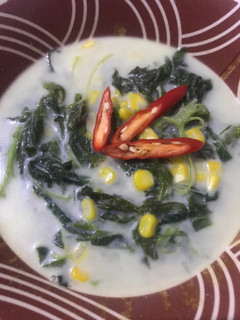 Foto resep Bobor bayam jagung