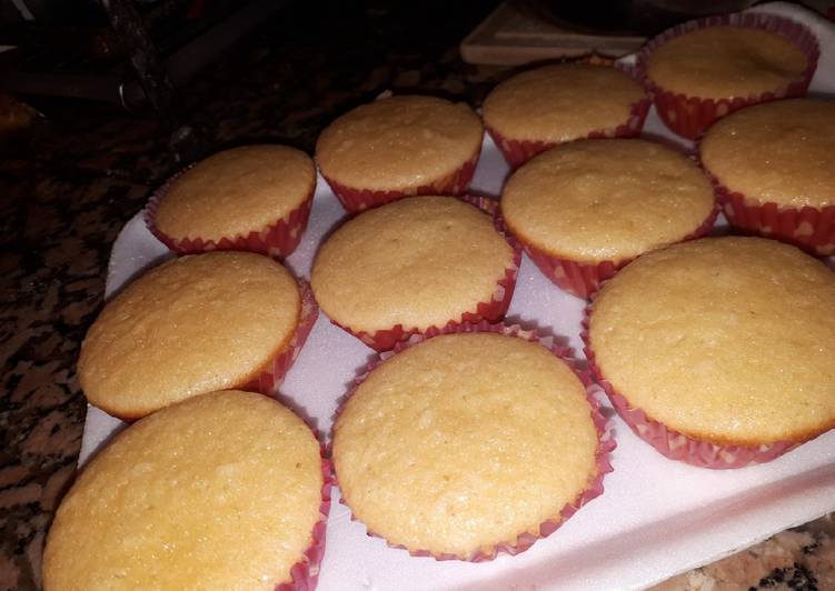 Cupcake de coco 🥥 y vainilla 🤩