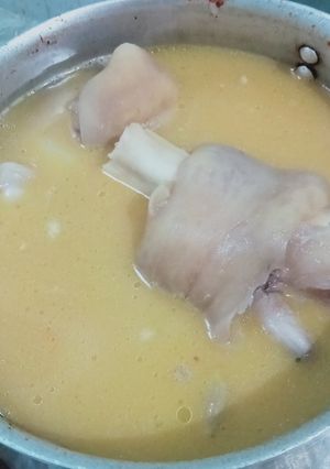 صورة لوصفة شوربة الكوارع حلوه اووي 🍛🫕