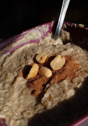 Una foto de Gachas de maní - inspiración jamaicana