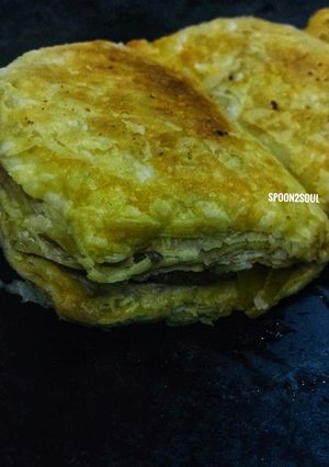 A picture of Eggplant Pasta Parmigiana Lasagna Puffs.