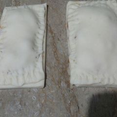 A picture of Pizza puff pastry.